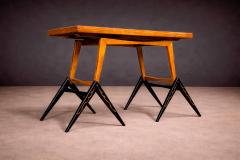 Three in one table in Hardwood with Chinoiserie theme Unknown 1950s - 4551011