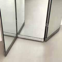 Three panel folding mirrored screen United States mid 20th century - 4587528