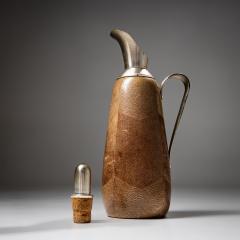 Three piece Bar Set by Aldo Tura Italy 1970s - 4435912