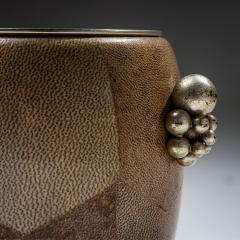 Three piece Bar Set by Aldo Tura Italy 1970s - 4435919