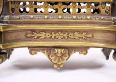 Tiffany Bronze Enameled Face Mantel Clock - 2824210