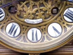 Tiffany Bronze Enameled Face Mantel Clock - 2824215