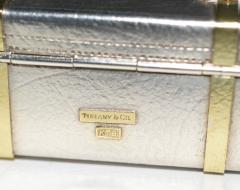 Tiffany Miniature Box Suitcase Karel Bartosik Sterling Silver 18 K Gold - 733049