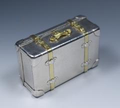 Tiffany Miniature Box Suitcase Karel Bartosik Sterling Silver 18 K Gold - 733053