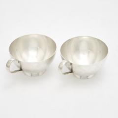 Tiffany Sterling Silver Barware Tableware Punch Cup Service For Ten People - 3531476