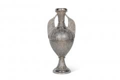 Tiffany Studios A Magnificent Pair of Silvered Bronze Alhambra Vases by Tiffany Studios - 4477062