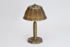 Tiffany Studios Abalone Linenfold Desk Lamp - 4704608