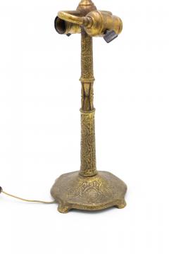 Tiffany Studios American Victorian Bronze Dore Tiffany Table Lamps - 1444225