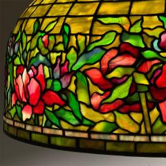Tiffany Studios Antique Tiffany Studios Floor Lamp with Peony Border - 4300370