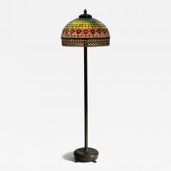 Tiffany Studios Antique Tiffany Studios POMEGRANATE CHAIN MAIL Floor Lamp - 4297216