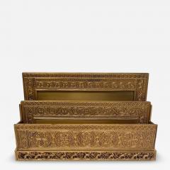 Tiffany Studios Bronzed Gold color Tiffany Studios Venetian Letter Rack - 4405679