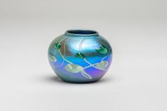 Tiffany Studios Decorated Favrile Glass Cabinet Vase - 4181062