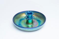 Tiffany Studios Decorated Favrile Glass Flower Frog Centerpiece - 4240930