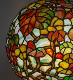 Tiffany Studios Extremely Rare Autumn Leaves Globe Lamp - 1150718