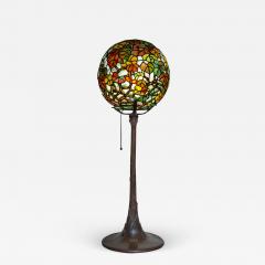 Tiffany Studios Extremely Rare Autumn Leaves Globe Lamp - 1151132