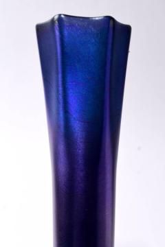 Tiffany Studios Favrile 19 Vase Cobalt Blue Tiffany Studio c a 1900 s - 3299467