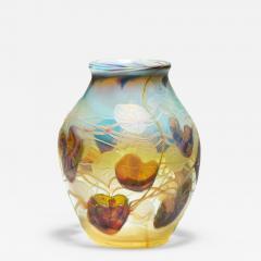 Tiffany Studios Intaglio Decorated Reactive Paperweight Vase - 4204009