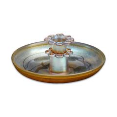 Tiffany Studios L C Tiffany Favrile Iridescent Gold Flower and Vine Bowl - 4310738