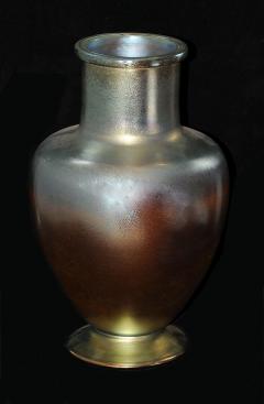 Tiffany Studios LC Tiffany Furnaces Inc Favrile Glass Vase Inscribed - 4310739