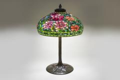Tiffany Studios Peony Table Lamp - 4766057