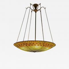 Tiffany Studios Rare Inverted Hanging Fixture - 4237358