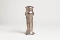 Tiffany Studios Rare Silvered Bronze Pottery Tulip Vase - 4202601