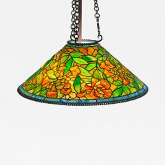 Tiffany Studios Rare Trumpet Creeper Hanging Shade - 4186125