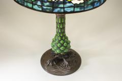 Tiffany Studios Rare Wild Rose Border Table Lamp - 4444963