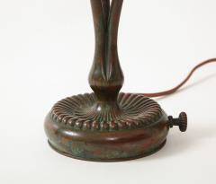 Tiffany Studios Three Light Lily Tiffany Table or Desk Lamp - 4701894