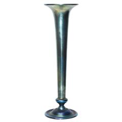 Tiffany Studios Tiffany Studios Blue Favrile Glass Vase - 4310785