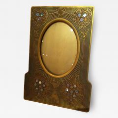 Tiffany Studios Tiffany Studios Bronze Dore Abalone Picture Frame - 78973