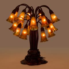Tiffany Studios Tiffany Studios Eighteen Light Lily Table Lamp - 4773568