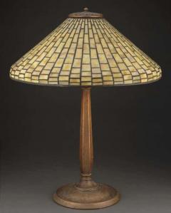 Tiffany Studios Tiffany Studios Geometric Table Lamp - 3136138