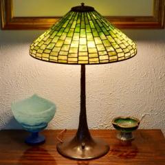 Tiffany Studios Tiffany Studios Geometric Table Lamp - 3219425