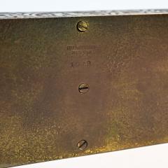 Tiffany Studios Tiffany Studios Gilt Bronze Zodiac Desk Letter Holder Antique Art Nouveau - 4525406