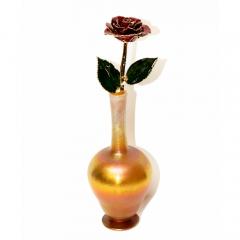 Tiffany Studios Tiffany Studios Gold Favrile Glass Vase - 4320880