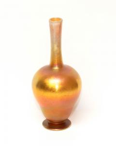 Tiffany Studios Tiffany Studios Gold Favrile Glass Vase - 4320881