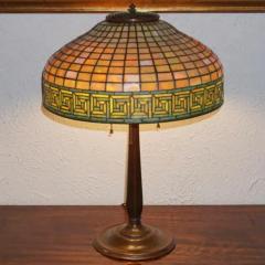 Tiffany Studios Tiffany Studios Greek Key Table Lamp - 3442548