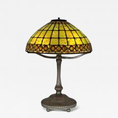 Tiffany Studios Tiffany Studios Jeweled Colonial Table Lamp - 3349556
