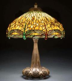 Tiffany Studios Tiffany Studios Jeweled Drophead Dragonfly Table Lamp - 3136052