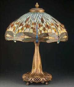 Tiffany Studios Tiffany Studios Jeweled Drophead Dragonfly Table Lamp - 3136054