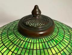 Tiffany Studios Tiffany Studios Large Green Geometric table Lamp - 3650874