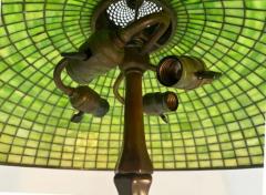 Tiffany Studios Tiffany Studios Large Green Geometric table Lamp - 3650876