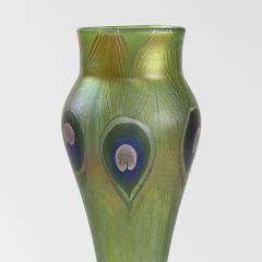 Tiffany Studios Tiffany Studios New York Art Peacock Eye Glass Vase - 358061