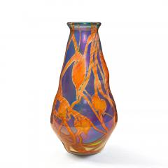 Tiffany Studios Tiffany Studios New York Leaf and Vine Reactive Paperweight Glass Vase - 2720680