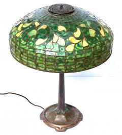 Tiffany Studios Tiffany Studios Swirling Lemon Leaf Table Lamp - 3103466