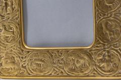 Tiffany Studios Tiffany Studios Zodiac Dore Bronze Easel Calendar Model 943 20th Century - 4529153