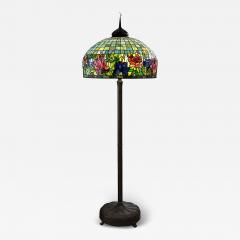 Tiffany Studios Tiffany Style Oriental Poppy Border - 4297215