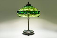 Tiffany Studios Turtle Back Border Table Lamp - 3810243