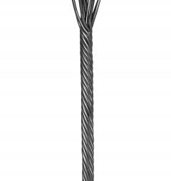 Tiffany Style Bronze Twelve Light Floor Lamp with Charles Lotton Art Glass Shade - 4706334